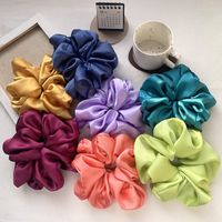 Women's Simple Style Solid Color Cloth Hair Tie main image 1