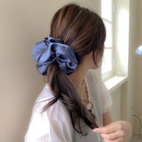 Women's Simple Style Solid Color Cloth Hair Tie main image 2
