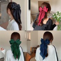 Women's Simple Style Color Block Cloth Printing Hair Tie main image 5