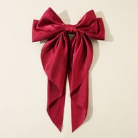 Women's Simple Style Color Block Cloth Printing Hair Tie sku image 3