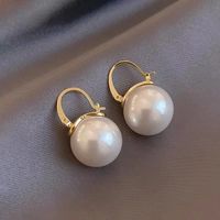 1 Pair Elegant Lady Geometric Bow Knot Plating Inlay Imitation Pearl Alloy Artificial Gemstones Drop Earrings main image 5