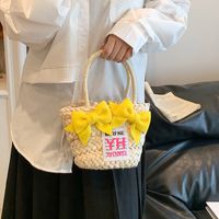 Women's Small Spring&summer Straw Vacation Handbag sku image 1