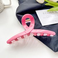 Modern Style Solid Color Plastic Hair Claws sku image 7