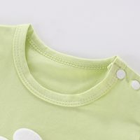 Basic Flower Cotton Baby Rompers main image 2