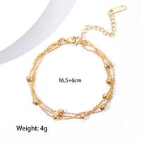 Commute Solid Color Stainless Steel Plating Bracelets main image 4