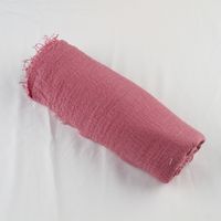 Women's Elegant Lady Simple Style Solid Color Cotton And Linen Scarf sku image 8