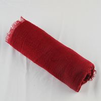 Women's Elegant Lady Simple Style Solid Color Cotton And Linen Scarf sku image 11