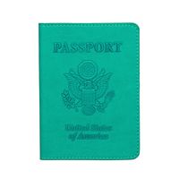 Unisex Vacation Letter Eagle Pu Leather Passport Holders sku image 1