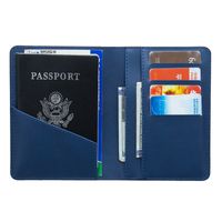 Unisex Vacation Letter Eagle Pu Leather Passport Holders main image 3