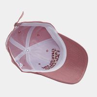 Unisex Casual Basic Letter Solid Color Embroidery Curved Eaves Baseball Cap main image 2