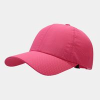 Unisexo Estilo Simple Estilo Clásico Color Sólido Aleros Curvos Gorra De Beisbol sku image 8