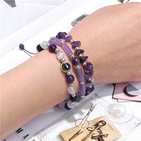 Simple Style Commute Irregular Natural Stone Beaded Bracelets main image 1