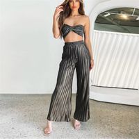 Women's Streetwear Solid Color Polyester Pants Sets main image 1
