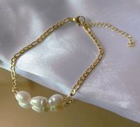 Elegant Geometric Stainless Steel Freshwater Pearl Plating Rings Earrings Necklace 1 Piece 1 Pair sku image 2