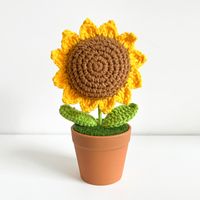 Sucré Fleur Tricoter Plantes Artificielles sku image 1