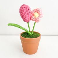 Sweet Flower Knit Imitation Plants sku image 2