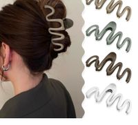 Einfacher Stil Einfarbig Metall Haarkrallen main image 4