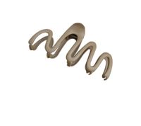Simple Style Solid Color Metal Hair Claws sku image 4