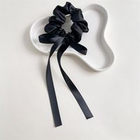 Cute Solid Color Cloth Handmade Hair Tie sku image 1