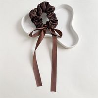 Cute Solid Color Cloth Handmade Hair Tie sku image 5