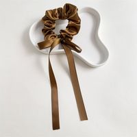 Cute Solid Color Cloth Handmade Hair Tie sku image 4