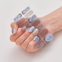 Simple Style Commute Star Starry Sky Pvc Nail Patches 1 Piece sku image 89