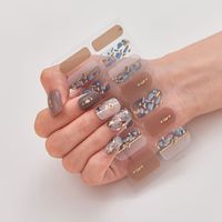 Simple Style Commute Star Starry Sky Pvc Nail Patches 1 Piece sku image 38