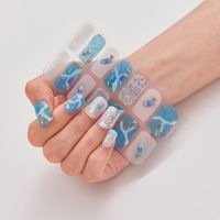 Simple Style Commute Star Starry Sky Pvc Nail Patches 1 Piece sku image 78