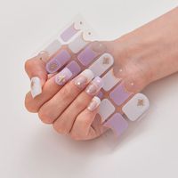 Simple Style Commute Star Starry Sky Pvc Nail Patches 1 Piece sku image 48