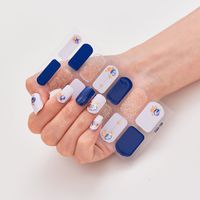 Simple Style Commute Star Starry Sky Pvc Nail Patches 1 Piece sku image 88