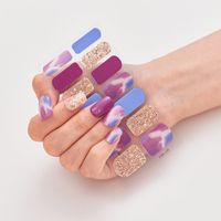 Simple Style Commute Star Starry Sky Pvc Nail Patches 1 Piece sku image 80