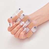 Simple Style Commute Star Starry Sky Pvc Nail Patches 1 Piece sku image 70