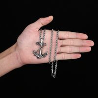 Rock Punk Anchor Skull Stainless Steel Charms Jewelry Accessories main image 2