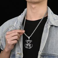 Rock Punk Anchor Skull Stainless Steel Charms Jewelry Accessories main image 6