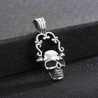 Rock Punk Skull Stainless Steel Titanium Steel Charms Jewelry Accessories main image 4