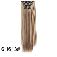 Women's Sweet Masquerade Party Cosplay High Temperature Wire Long Straight Hair Wigs sku image 9