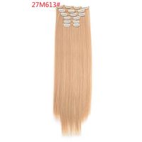 Women's Sweet Masquerade Party Cosplay High Temperature Wire Long Straight Hair Wigs sku image 16