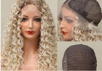 Women's Simple Style Holiday Japanese Silk Long Bangs Long Curly Hair Wigs sku image 1