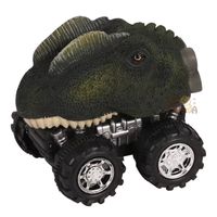 Creative Plastic Mini Model Warrior Dinosaur Children's Toy Car 1pcs sku image 2