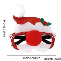 Christmas Letter Snowman Plastic Costume Props Party Decorations sku image 21