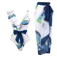 Women's Basic Lady Beach Printing One Pieces 1 Piece main image 1