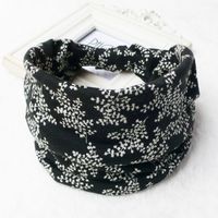 Casual Simple Style Sports Geometric Color Block Plaid Cloth Hair Band main image 3