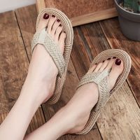 Women's Casual Solid Color Round Toe Flip Flops main image 2