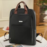 Women's Basic Streetwear Solid Color Nylon Travel Bags main image 5