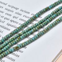 Ethnic Style Solid Color Turquoise Beaded Plating Necklace main image 2
