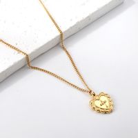 Classic Style Geometric Stainless Steel Titanium Steel Plating Pendant Necklace main image 5