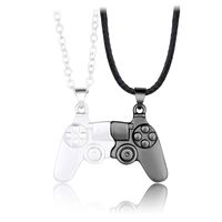 Simple Style Commute Game Console Alloy Plating Couple Bracelets Necklace sku image 2
