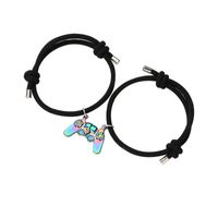 Simple Style Commute Game Console Alloy Plating Couple Bracelets Necklace sku image 6