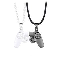 Simple Style Commute Game Console Alloy Plating Couple Bracelets Necklace main image 3