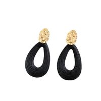 1 Pair Retro Water Droplets Plating Alloy Ear Studs main image 5